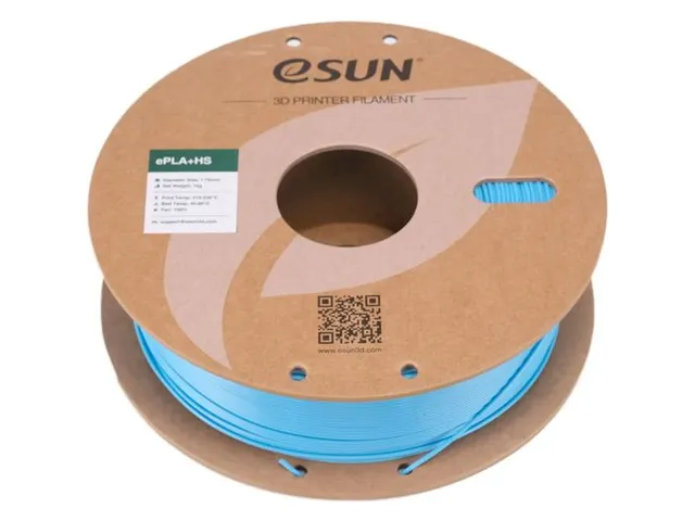 eSUN 3D printer Filament ePLA+HS 1,75mm Licht Blauw 1kg