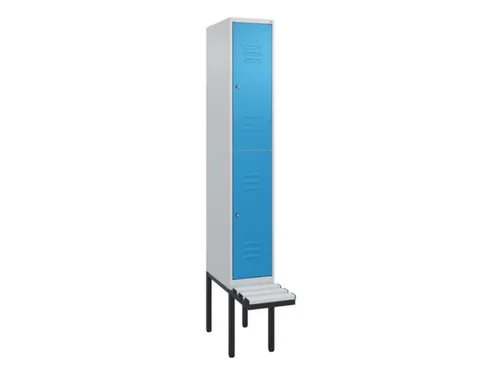 Dubbeldekse dekenkist,HxBxD 2120x300x815mm,1x2vak.,vak B 300mm