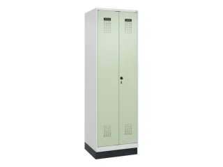 PBM-locker,HxBxD 1950x600x500mm,2vak,vak B 300mm,draaigrendel - 2