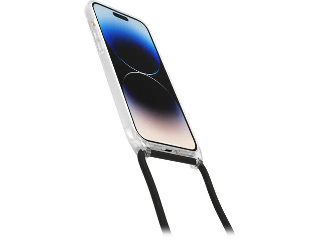 Coque avec cordon OtterBox React MagSafe iPhone 14 Pro Max transparent