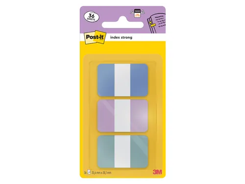 Indextabs Post-it 686-3COAST 25.4x38.1mm Strong