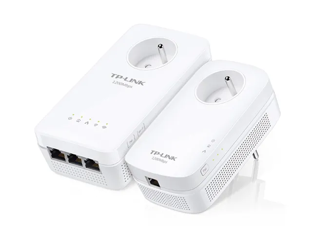 TP-Link TL-WPA8635P KIT, 1200 Mbit/s, IEEE 1901, IEEE 802.11a, IEEE 80