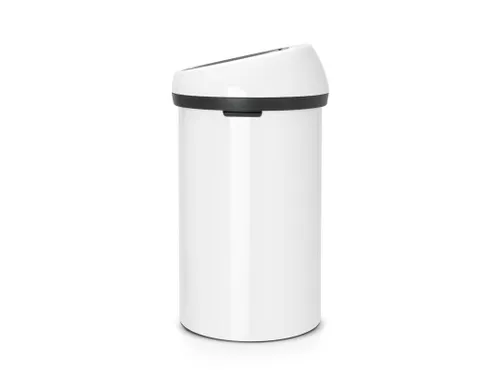 Afvalbak Touch Bin 60 Liter Brabantia Wit