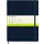 Notitieboek Moleskine XL 190x250mm blanco hard cover sapphire blue