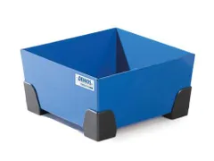 opvangbak,v. kleinemballage,opvangvol. 20l,HxBxD 200x392x392mm,staal