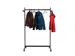 Vestiaire mobile MAULsamba 115x172x51cm 40kg 10 crochets noir RAL9004