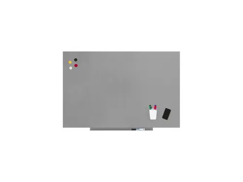 Whiteboard Rocada Skinpro 75x115cm grijs gelakt