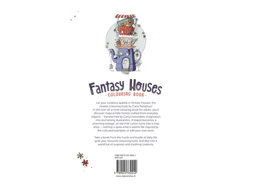 Kleurboek MUS Fantasy Houses