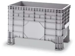 Maxi-Container 285 liter 670x640x1040mm Pe Gesloten Grijs