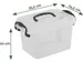 Boîte de rangement 11 litres SB11 3 pièces