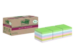 Memoblok Post-it 654 RSS12COL 76x76mm colour 14+4 gratis