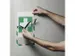 Cadre Magnétique A4 Security Vert/blanc