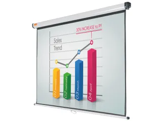 Projectiescherm Nobo wandmodel 150x104cm - 4