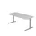 In hoogte verstelbaar bureau,HxBxD 680-850x1800x800mm,blad grijs