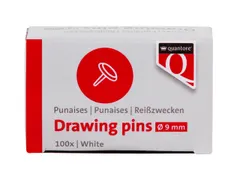 Punaises Quantore 100 stuks wit