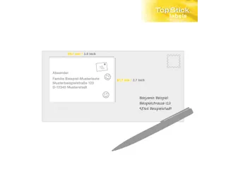 Etiketten universele labels A4 permanent 99,1x67,7mm Wit 800 stuks - 3
