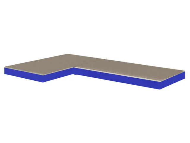 houten vloer,v. inhaakstelling voor spaanplaten,BxD 890x590mm