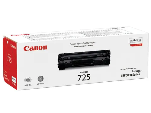 Canon 725 Toner Zwart voor i-SENSYS LBP6000