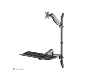 Neomounts WL90-325BL1 Zit-sta werkstation wand - 17-32 inch - 1-9 kg ( - 5
