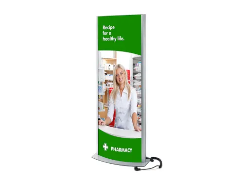 Arcuato Poster Licht Totem LED Verlicht 2x A1