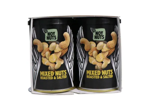 Noten NoyNuts Roasted and Salted blik 150gram