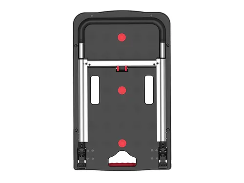 Transportkar Pavo platform trolley inklapbaar 137kg zwart