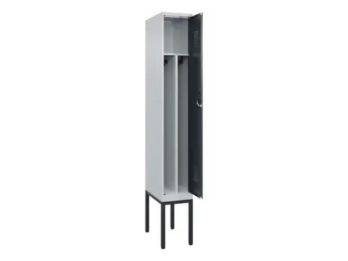 locker voor scheiding van kleding,HxBxD 2120x300x500mm,1vak
