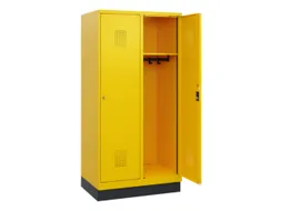 schoollocker,HxBxD 1630x800x500mm,2vak,vak B 400mm,cil.-slot,sokkel
