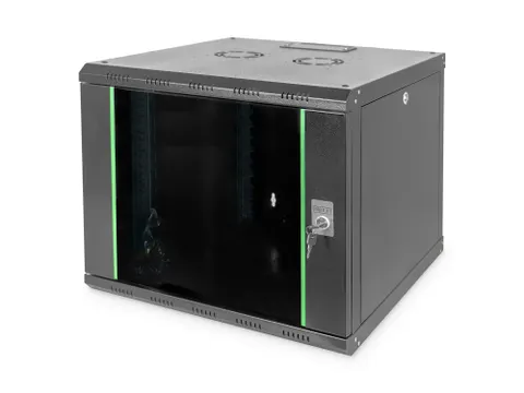 Digitus Unique 9U netwerkkast voor wandmontage 51x60x60cm Zwart