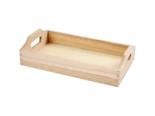 Dienblad Creativ Company hout 30x17x5cm - 1