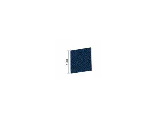 scheidingswand,v. kantoor-scheidingswand,textiel,HxB 1200x1200mm - 2