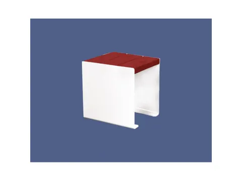 stoel,B 450mm,3latten,hout-zitting Mahonie,zitting H 450mm