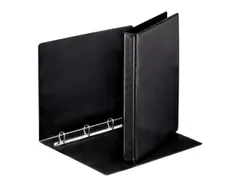 Presentatie Ringband Esselte 4 rings A4 20mm D-mech Panorama Zwart