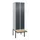 locker met bank,HxBxD 2120x600x815mm,2vak,vak B 300mm,cil.-slot