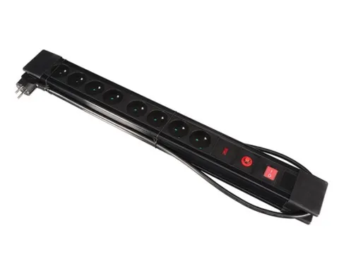 8-voudige Stekkerdoos Overbelastingsindicatie Penaarde