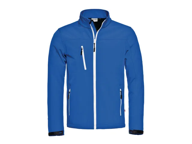 Santino Soul softshell, koningsblauw, maat S, per stuk