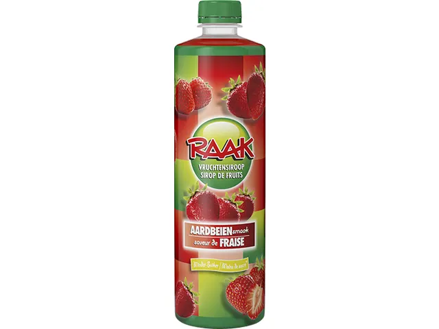 RAAK Aardbei Siroop 750ml