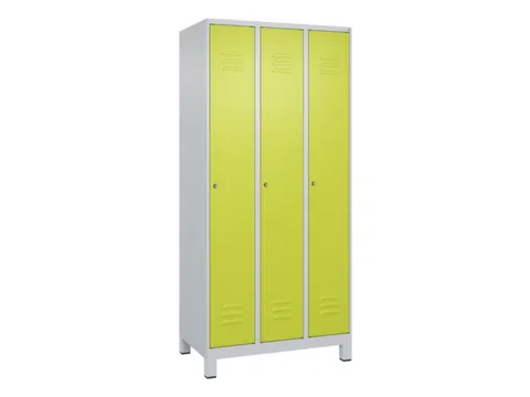locker voor scheiding van kleding,HxBxD 1950x900x500mm,3vak