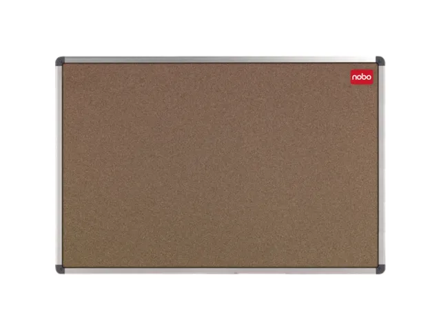 Prikbord Nobo 90x120cm Kurk Retailverpakking
