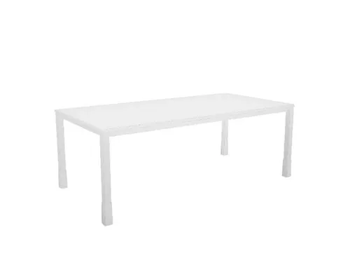 In hoogte verstelbaar bureau,HxBxD 720-840x2000x1000mm,Bl-wit