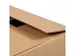 Boîte américaine pliable Simple cannelure Brun 310x215x100mm 20 piè