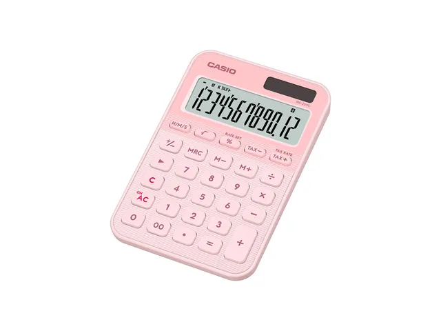 Rekenmachine Casio MS-20YC-LP roze