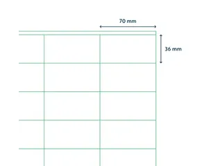 Etiketten Zelfklevend Wit 24 op A4 70x36mm 1000 Vel - 2