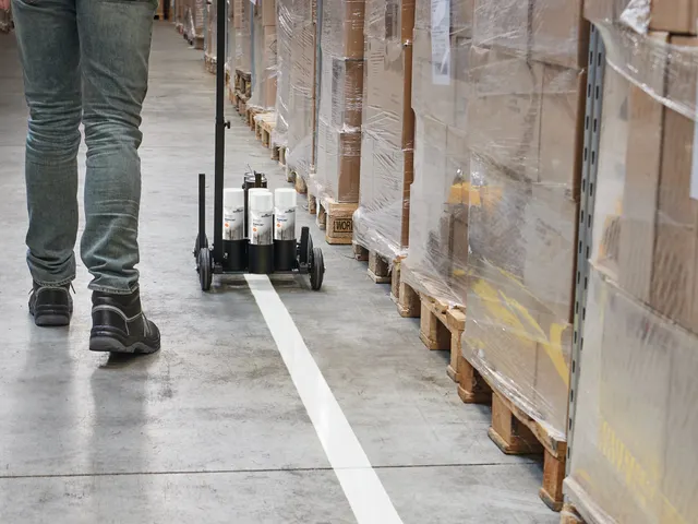 Vloer markeerspray DURALINE 750 ml Wit