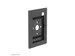 Neomounts WL15-602BL1 Tablethouder - vergrendelbaar (incl. slot) - VES