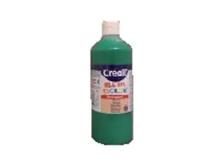 Plakkaatverf Creall Basic middengroen 500ml - 1