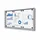 Vitrinekast Mededelingenbord Indoor Economy 3xA4 Zilver