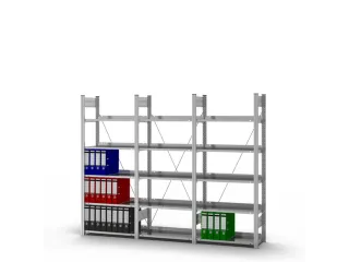 dossierstelling,grondveld,HxBxD 1750x810x335mm,vaklast 60kg - 3