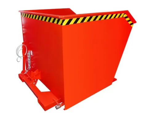 Kiepbak voor spaanders,HxLxB 1090x1640x1680mm,2m³,draagverm. 1500kg