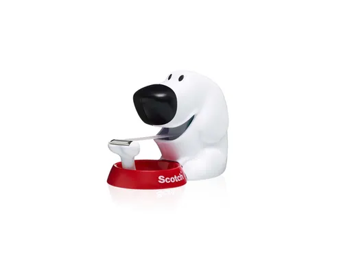 Plakbandhouder Scotch C31 hond + 1rol 19mmx7.5m